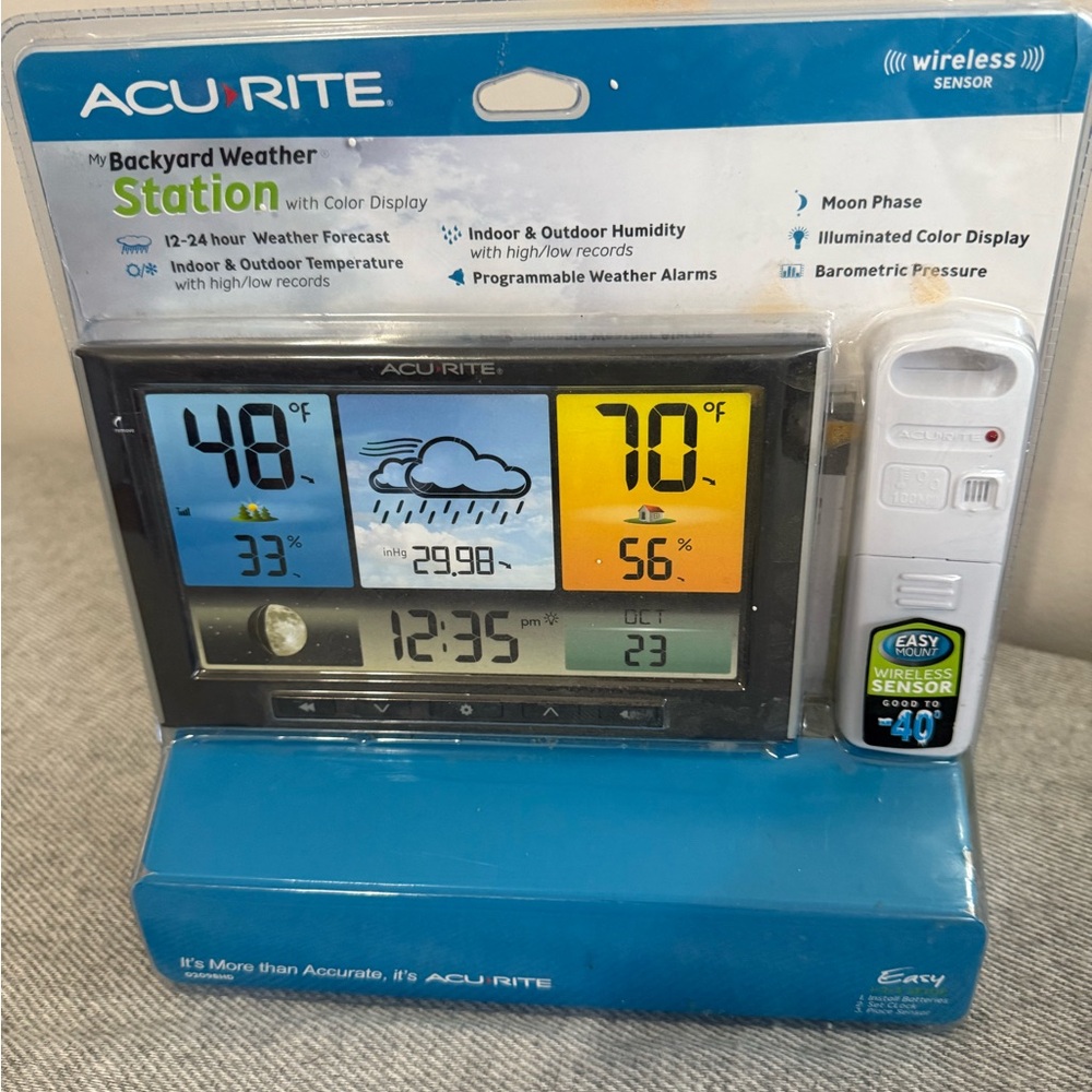 Backyard Weather Station with Color Display